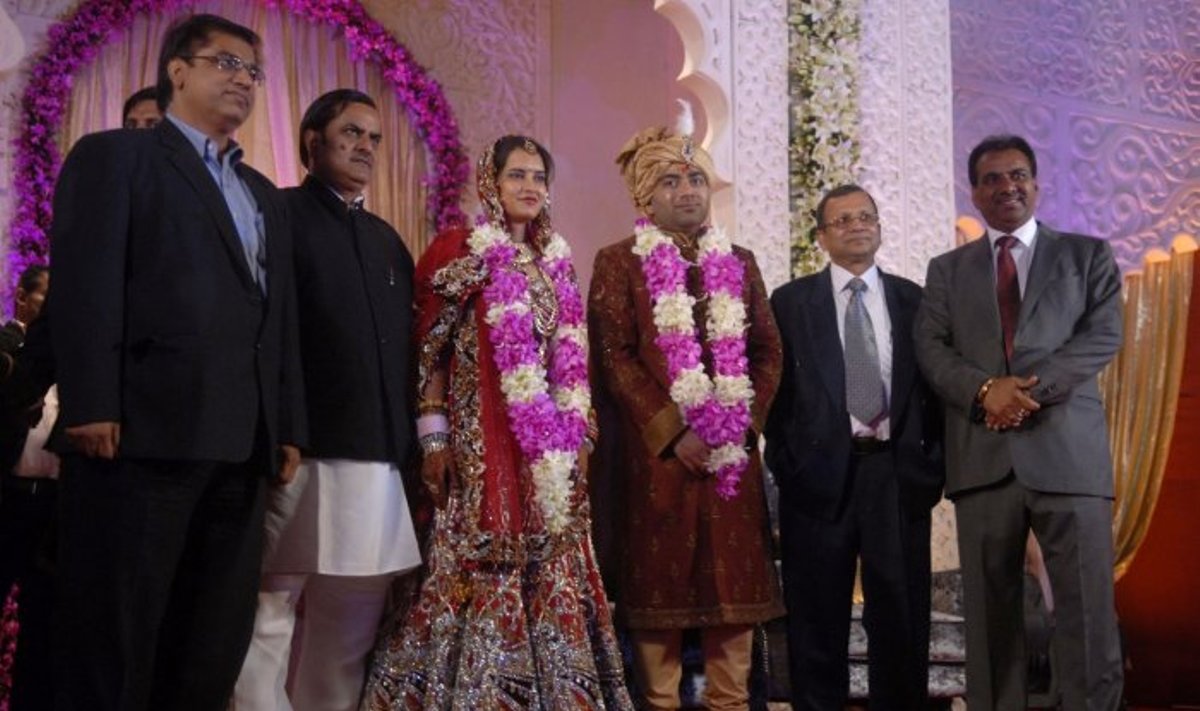 Turtingos indiškos vestuvės