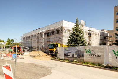 Kauno klinikų Branduolinių medicinos tyrimų centro statybos