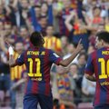 Neymaro ir L. Messi įvarčių šou atnešė „Barcelonai“ lengvą pergalę