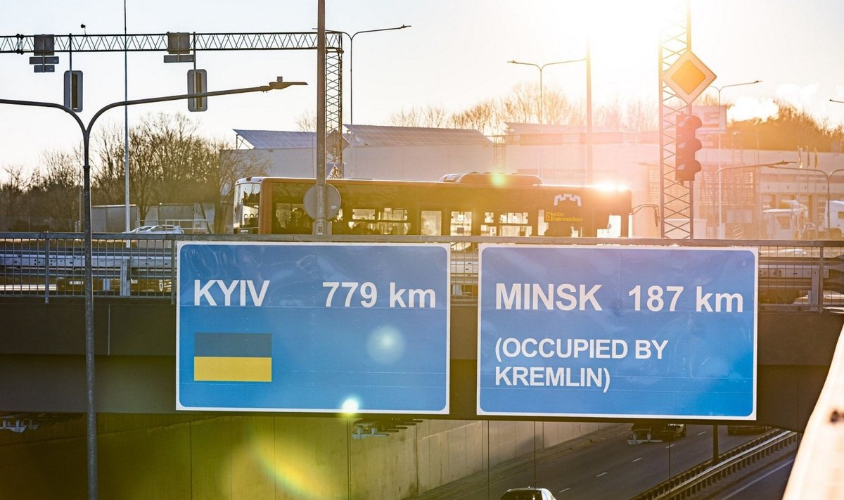 Kelio ženklai Vilniuje