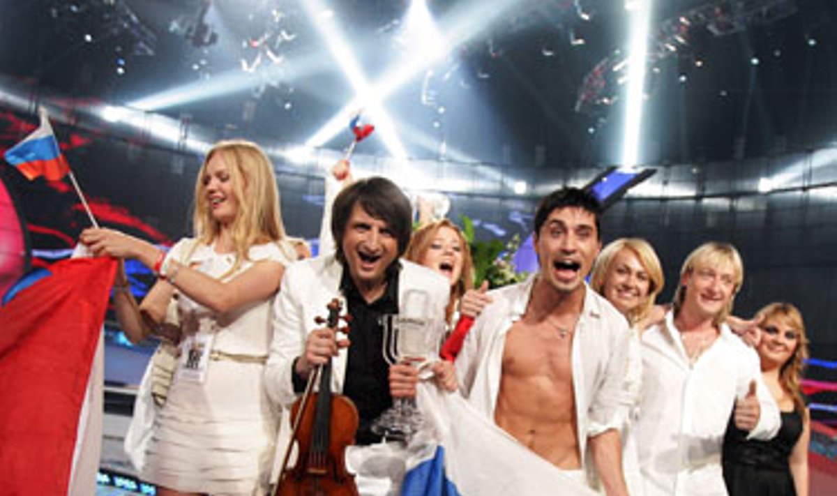 Dima Bilanas švenčia pergalę „Eurovizijoje“