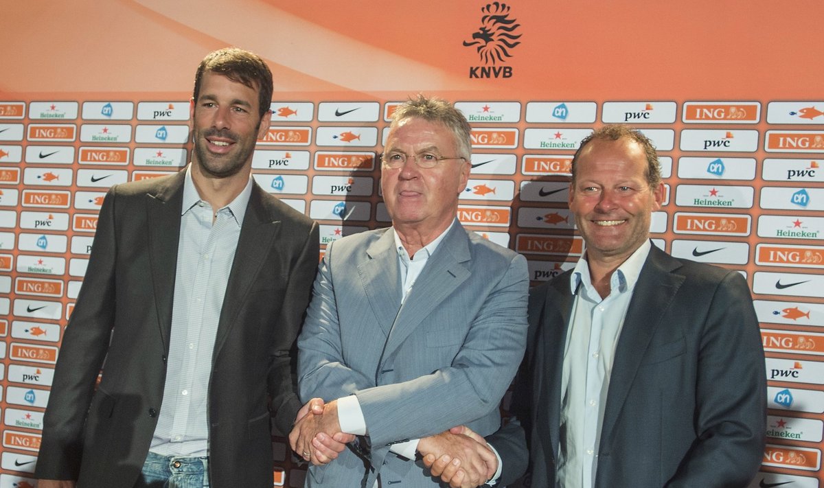 Ruudas van Nistelrooy, Guusas Hiddinkas ir Danny Blindas 