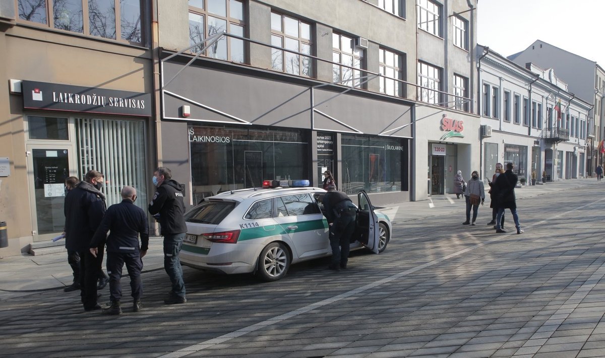 Incidentas prie VšĮ „Kaunas 2022“ biuro