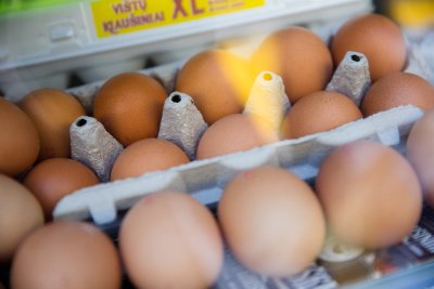 Kiaušiniai turguje