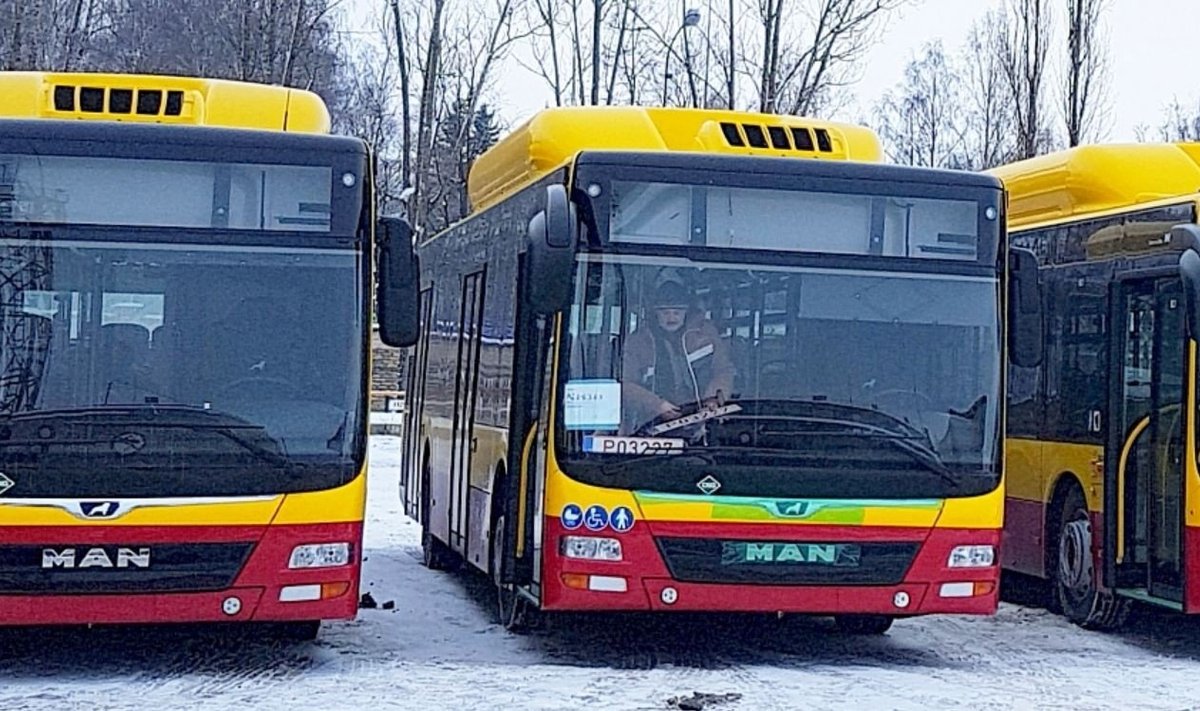 Nauji Šiaulių autobusai // V. Lebedžio nuotr.