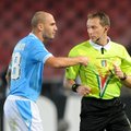 Italijoje iš „Napoli“ klubo už sutartus mačus atimti du taškai bei pusmečiui diskvalifikuoti du žaidėjai