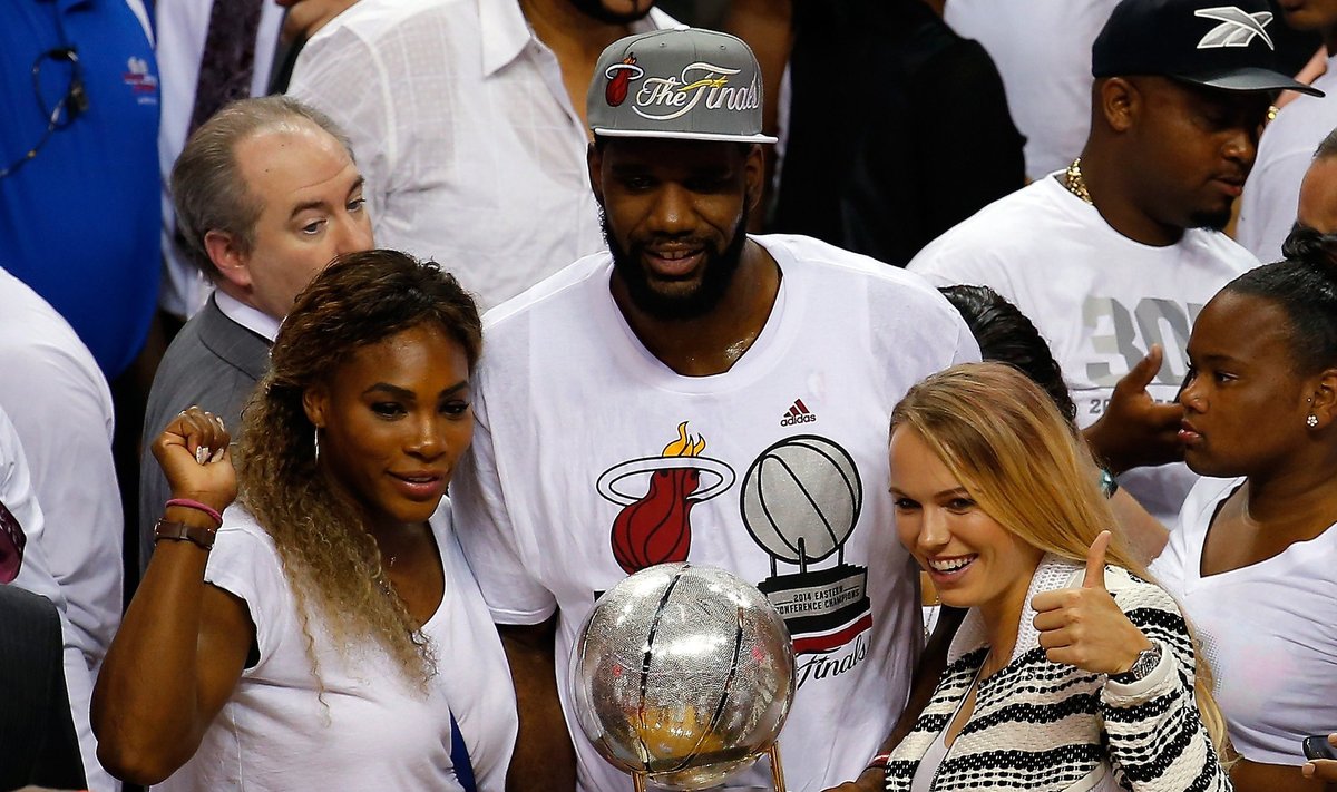 Serena Williams, Gregas Odenas ir Caroline Wozniacki