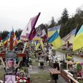 Ukrainos prezidentas Zelenskis ir Danijos premjerė Frederiksen Lvive pagerbė už laisvė žuvusių karių atminimą