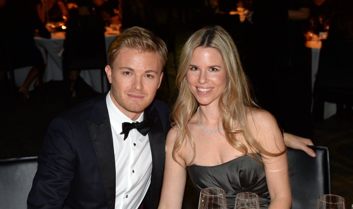 Nico Rosbergas su žmona Vivian