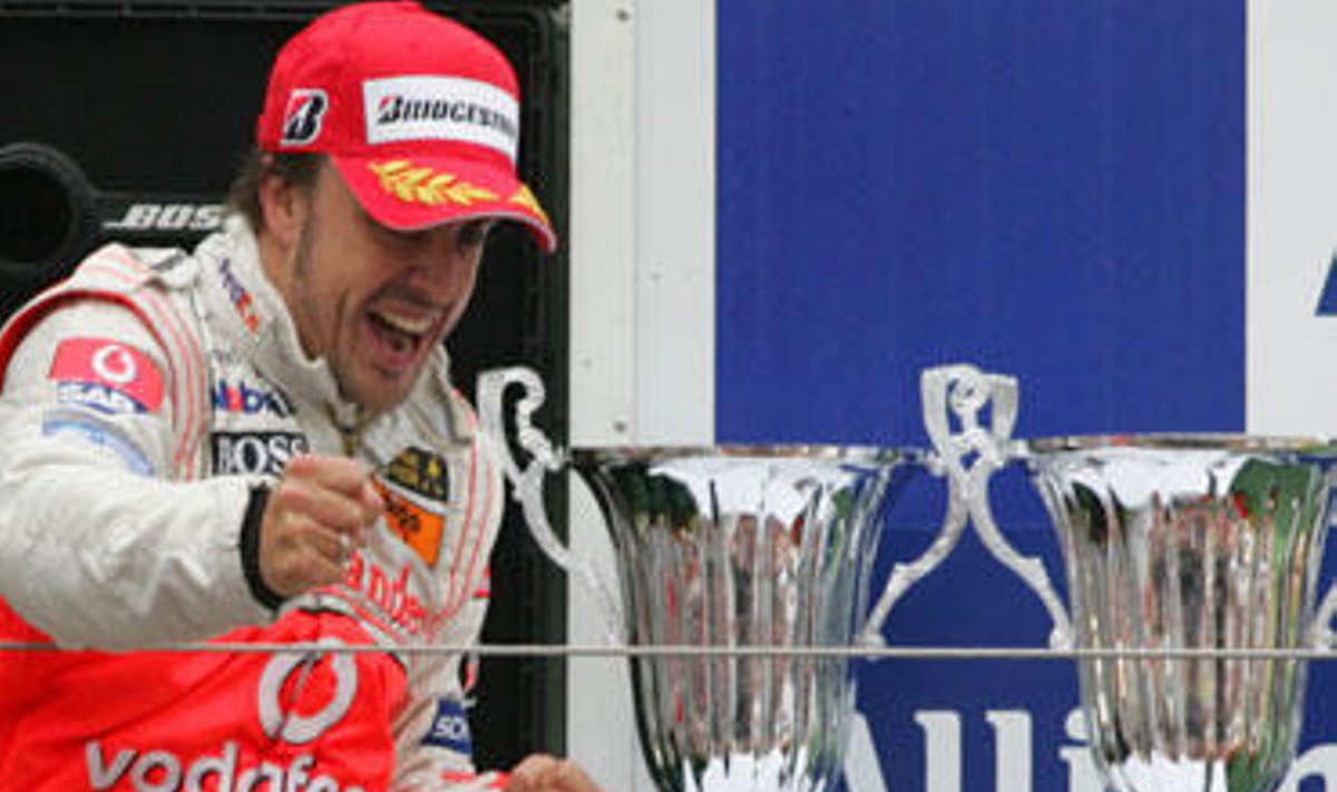 Fernando Alonso - Europos GP nugalėtojas