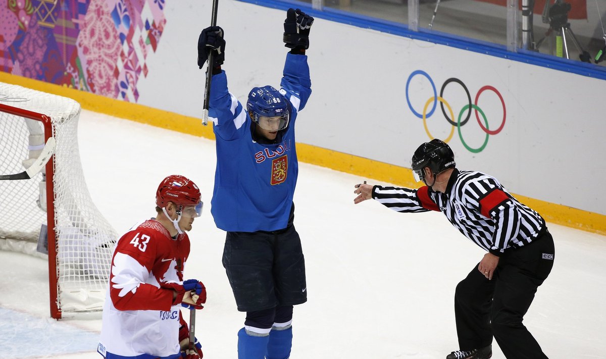 Olimpiados ketvirtfinalis: Rusija – Suomija