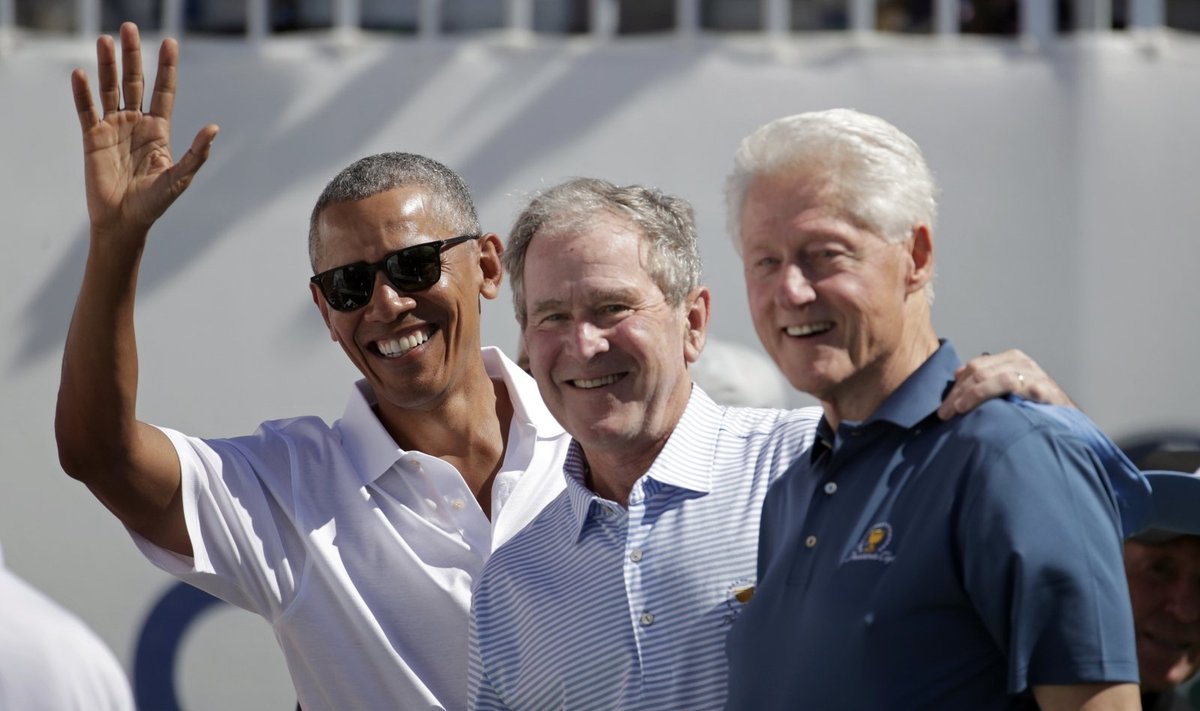 Trys buvę JAV prezidentai