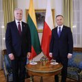 Nausėda and Duda discuss the first results of Polish election
