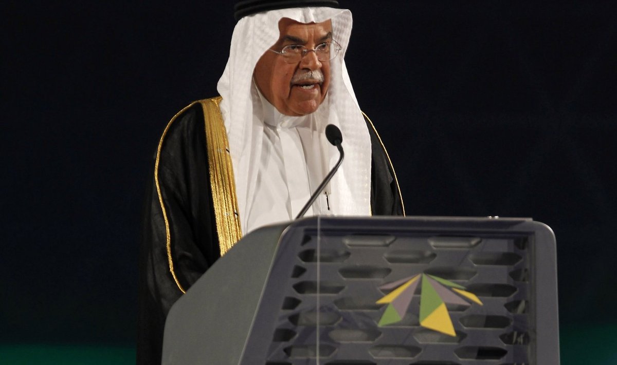 Saudo Arabijos naftos ministras Ali al-Naimi