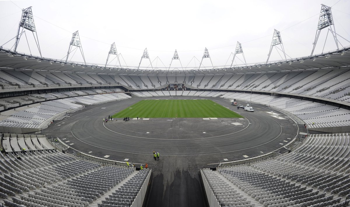 Londone pastatytas naujas Olimpinis stadionas