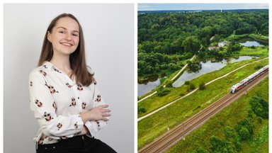 Dar studijuodama Kamilė įsidarbino „Lietuvos geležinkelių“ įmonėje: gavau įdomų ir perspektyvų pasiūlymą