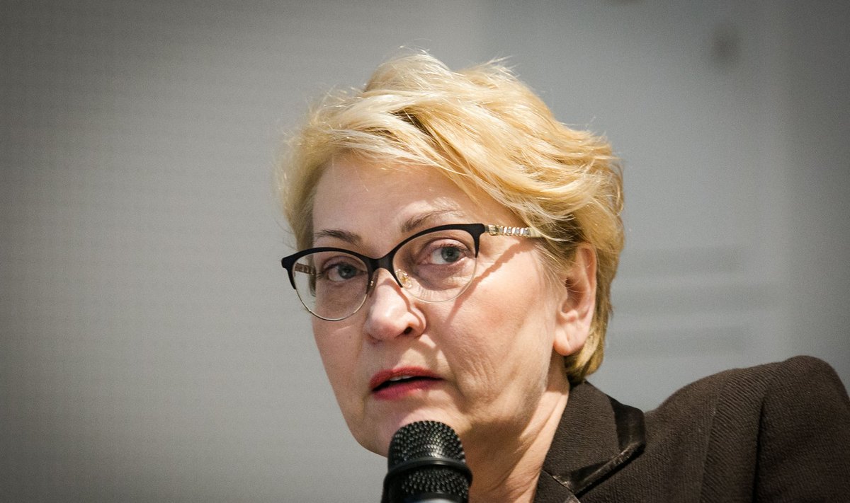Minister of Finance Rasa Budbergytė