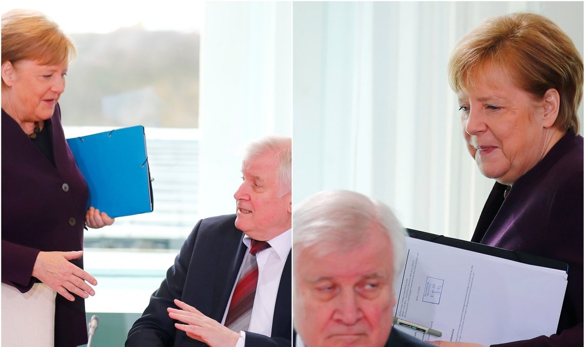 Angela Merkel, Horstas Seehoferis