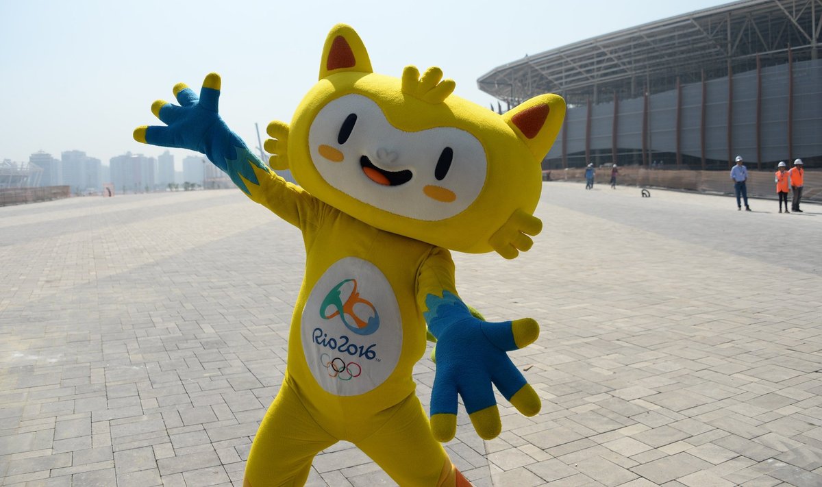 Vinicius, one of the 2016 Rio de Janerio Summer Olympic Games' mascots