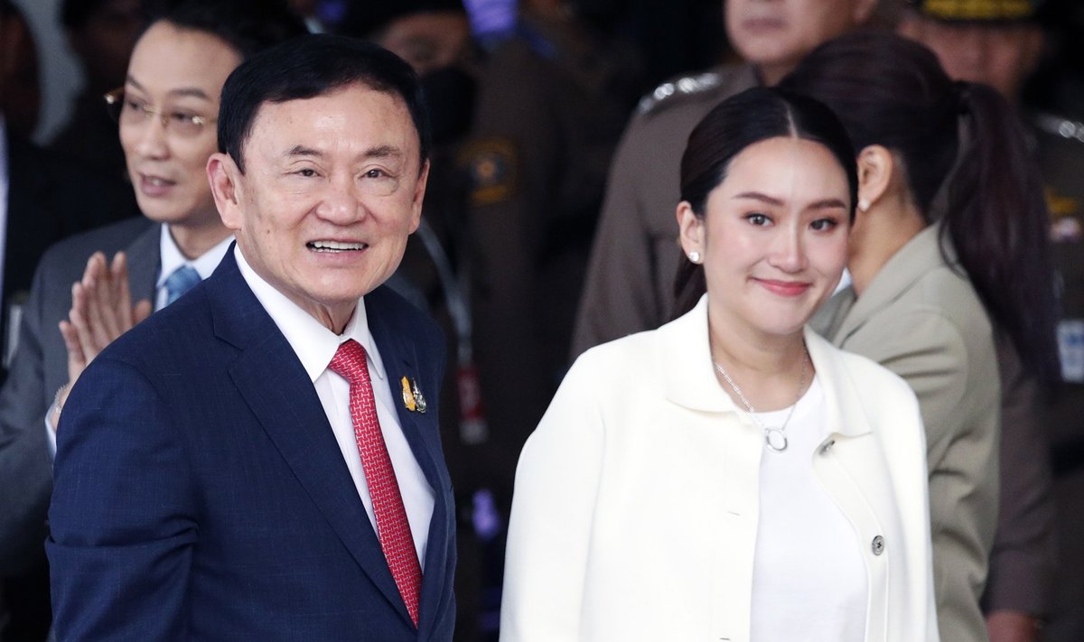 Buvęs Tailando lyderis Thaksinas Shinawatra
