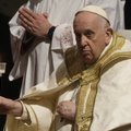 Popiežius Pranciškus per Velykų vigilijos pamaldas pasmerkė karą