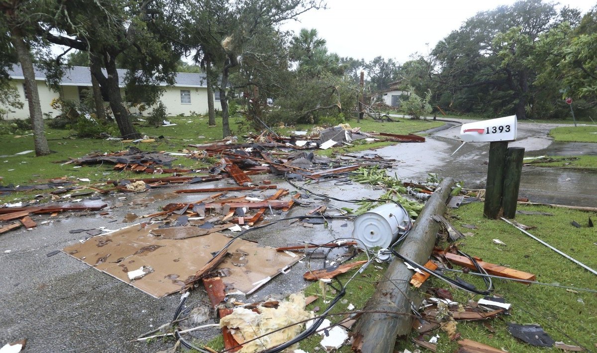 Floridą niokoja uraganas „Irma“