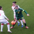 Lietuvos moterų futbolo rinktinė atrankos turnyrą Vilniuje baigė lygiosiomis
