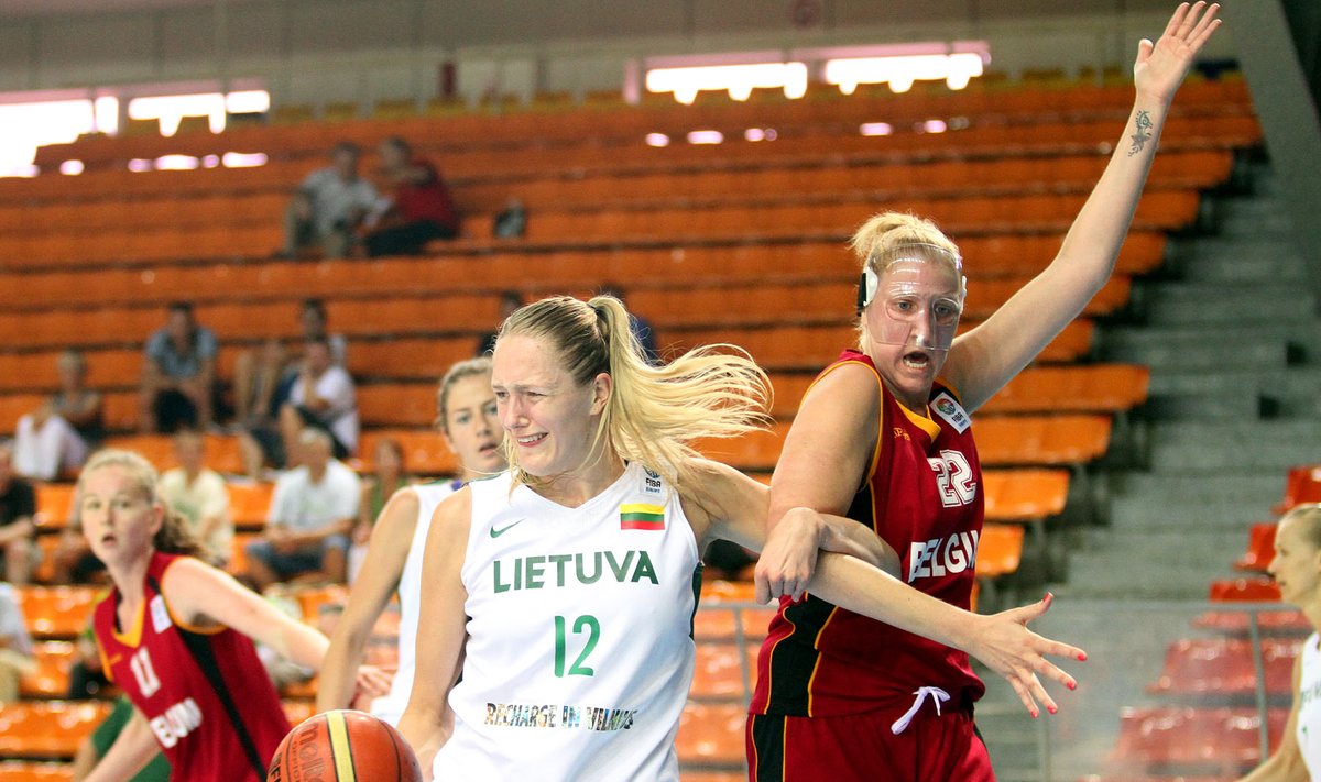 2013 metų Europos moterų čempionato atranka. Lietuva - Belgija