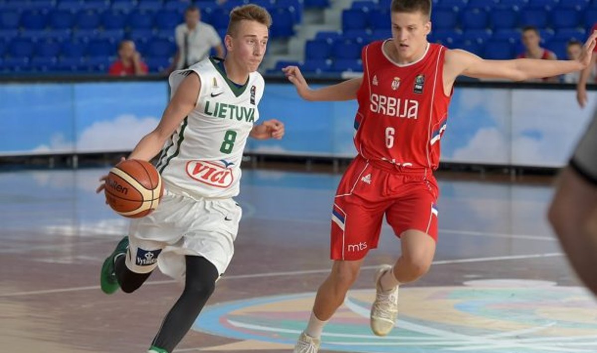 Krepšinis: Lietuva U16 – Serbija U16