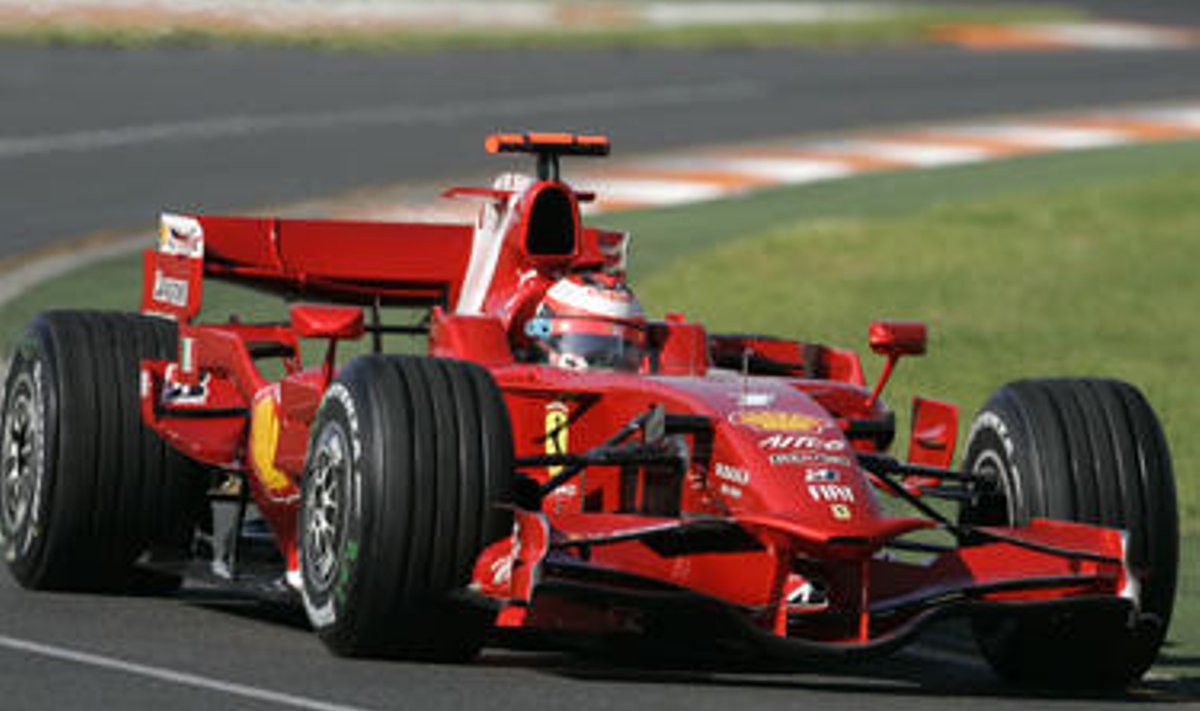 Kimi Raikkonenas ("Ferrari")