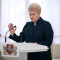Президент Литвы: я никому "крышу" не предоставляла