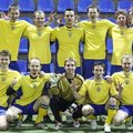 Žurnalistų futbolo čempionate debiutavusi DELFI komanda iškovojo bronzą
