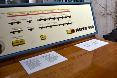 Vėlesnis „Rūtos“ modelis eksponuojamas Energetikos ir technikos muziejuje
