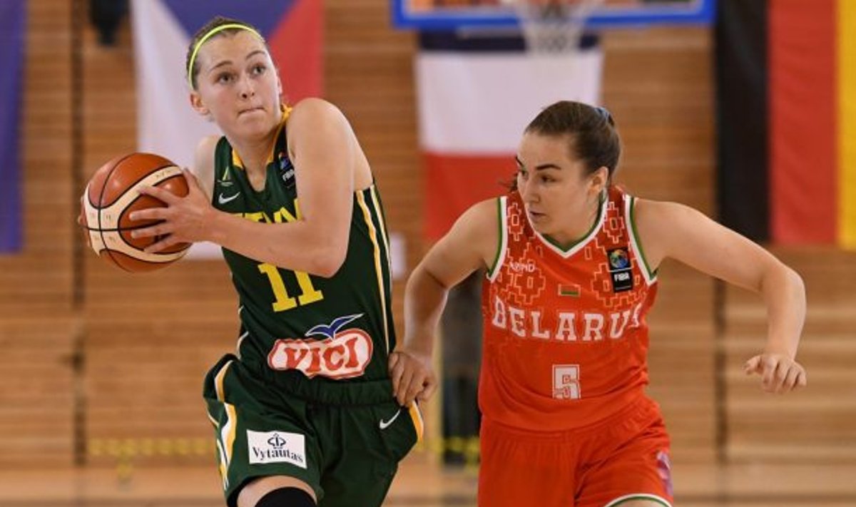 Merginų krepšinis: Lietuva U16 – Baltarusija U16