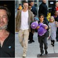 Po B. Pittui skriejusių kaltinimų smurtu, vaikų globa paskirta A. Jolie: tėvas vaikus lankys prižiūrimas psichologų