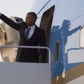 B. Obama išvyko į kelionę po Afrikos šalis