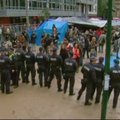 Australijoje Melburne per antikapitalistinius protestus policija sulaikė 95 asmenis