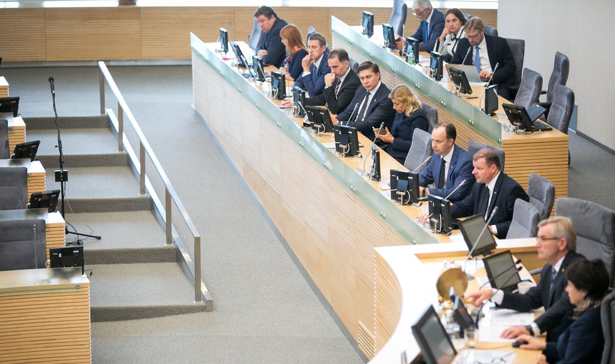 Government's Hour in the Seimas