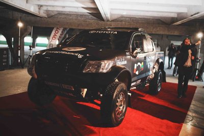 B. Vanagas atsisveikina su 2018-ųjų Dakaro bolidu