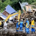 Japonijoje po žemės nuošliaužos vis dar nerasti 24 asmenys