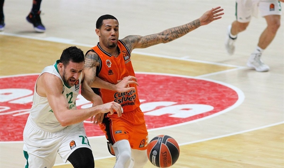 Eurolygos dvikova: Valensijos "Basket"– "Žalgiris"
