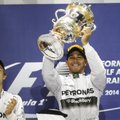 „Formulės-1“ etape Bahreine triumfavo L. Hamiltonas