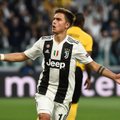 „Juventus“ gali ir be Ronaldo – pergalę Čempionų lygoje atnešė Dybalos „hattrick'as“