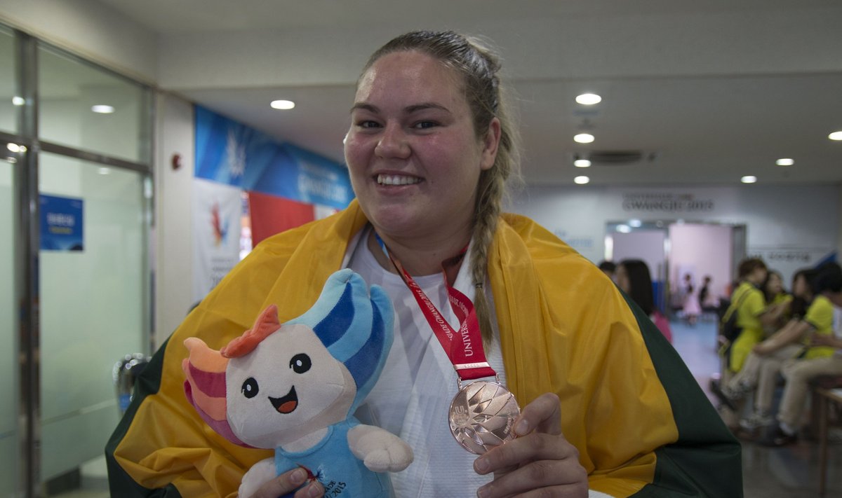 Dziudo imtynininkė Santa Pakenytė iškovojo pasaulio studentų universiados bronzą