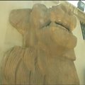 Palmyroje archeologai atkurs islamo kovotojų sugriautą Alatos liūto statulą
