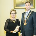 V. Ramaškienei įteiktas Barboros Radvilaitės medalis