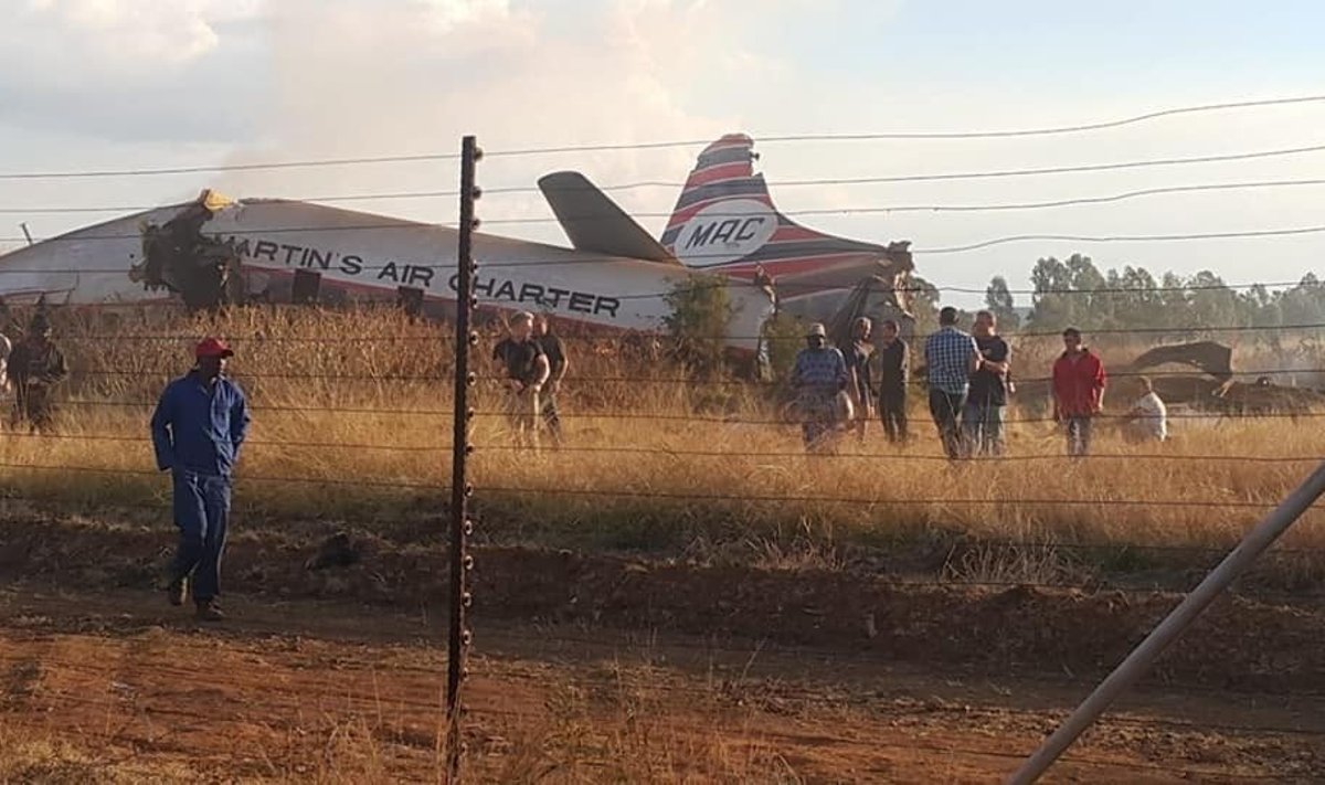 Lėktuvo katastrofa PAR, Pretorijoje