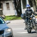 Motociklininkai prašo tobulinti KET – nori važiuoti „A“ eismo juosta