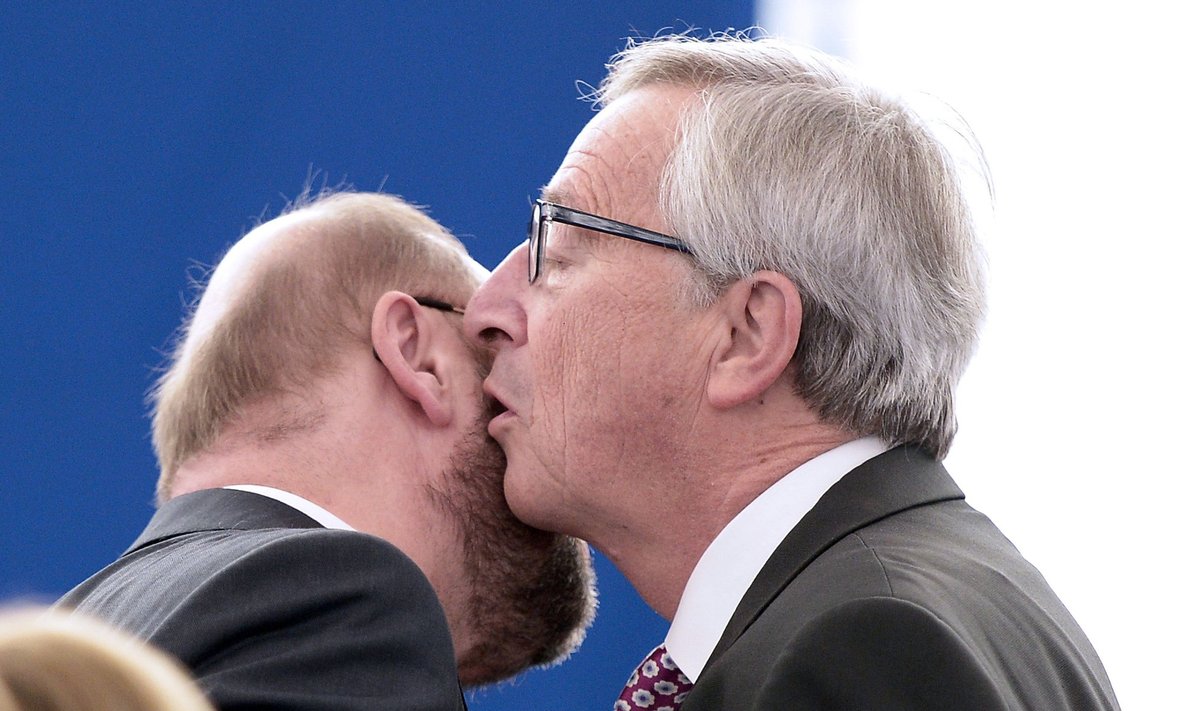 Jeanas-Claude'as Junckeris ir Martinas Schulzas