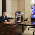 Putinas su nacionaline Saugumo Taryba aptarė padėtį Ukrainoje